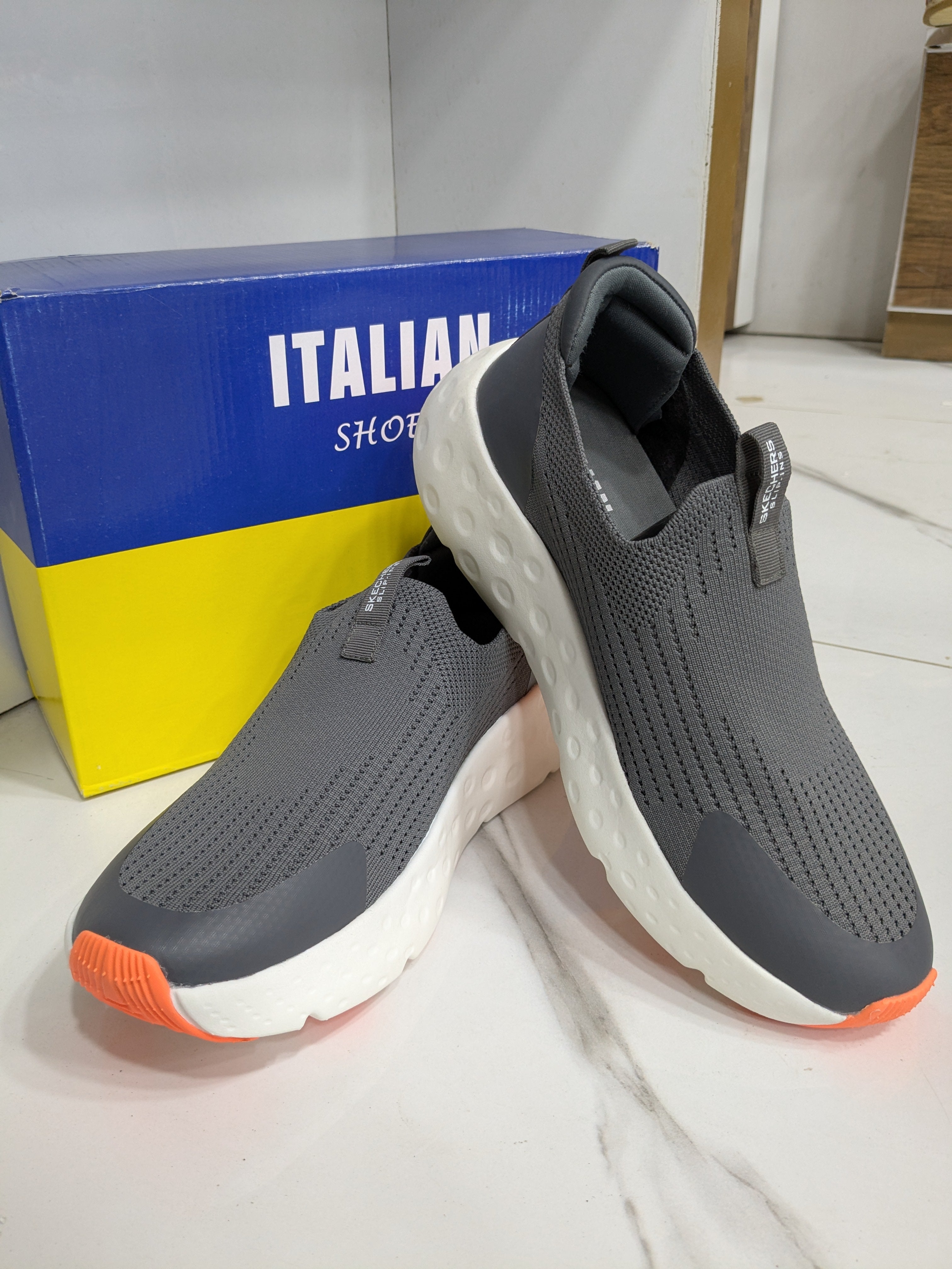 IT-41 Skechers Style Shoes – Dark Grey