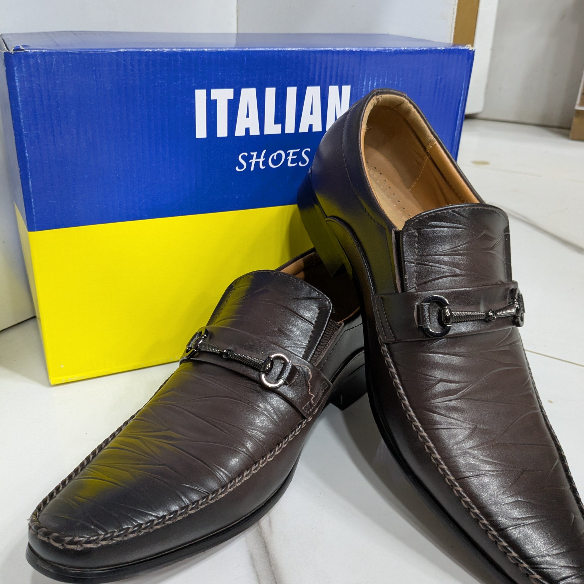 IT-34 Classic Loafer Shoes – Coffee Brown
