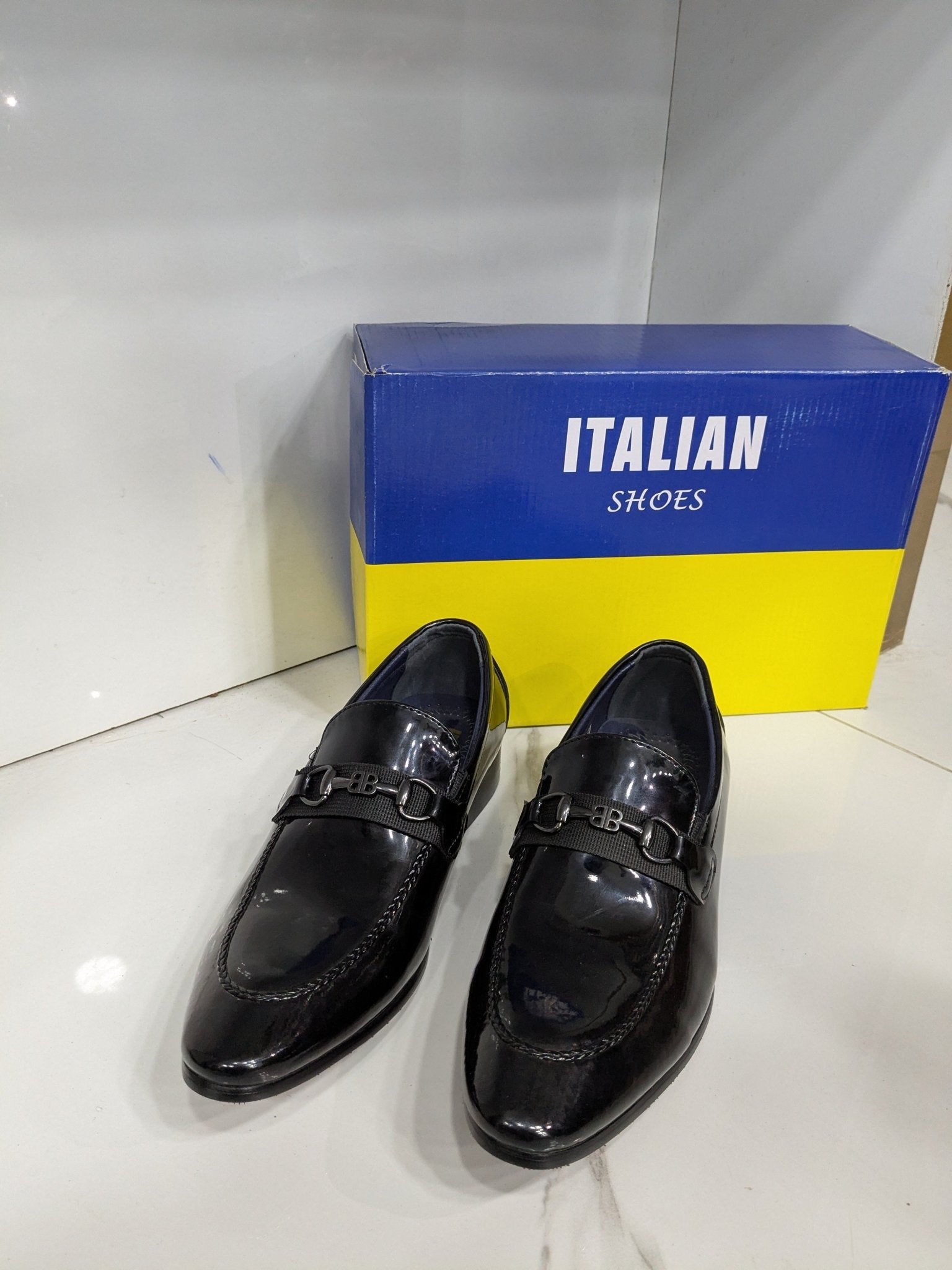 IT - 32 Classic Loafer Shoes – Black - Italian Shoes