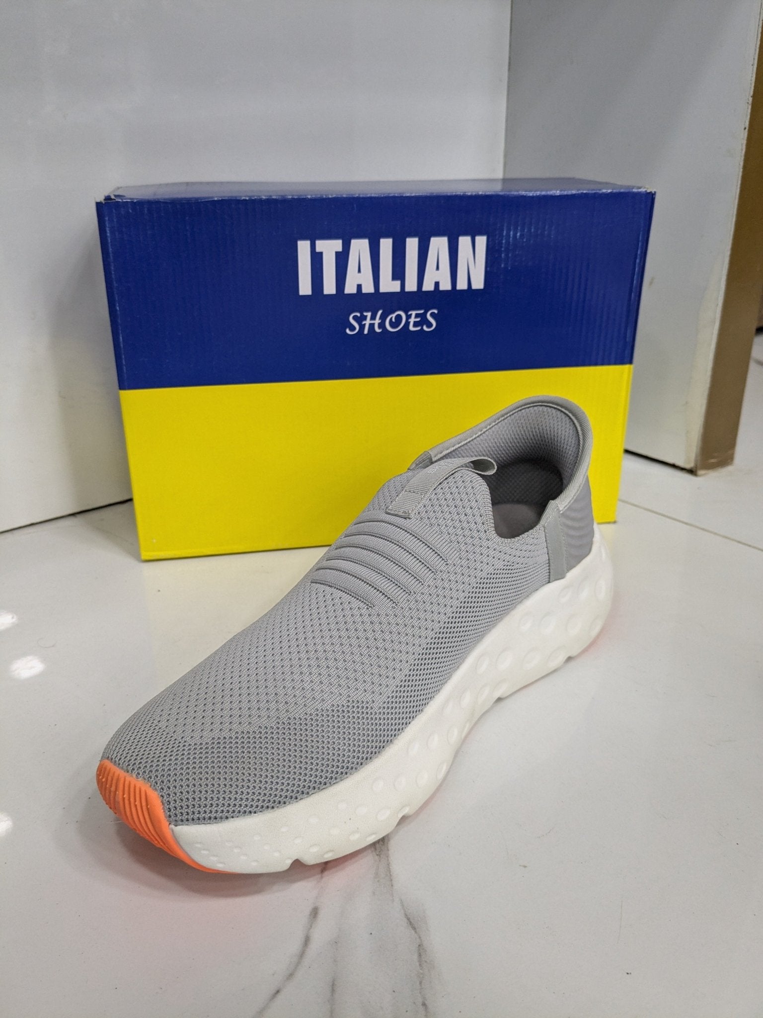 IT - 40 Skechers Style Shoes – Grey - Italian Shoes