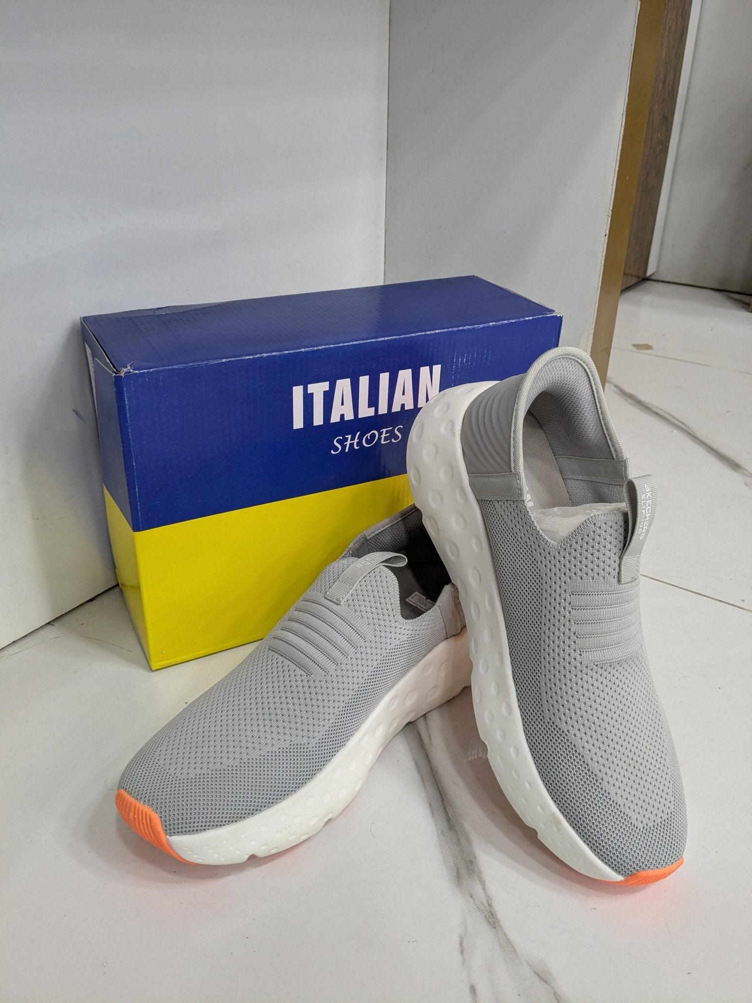 IT - 40 Skechers Style Shoes – Grey - Italian Shoes