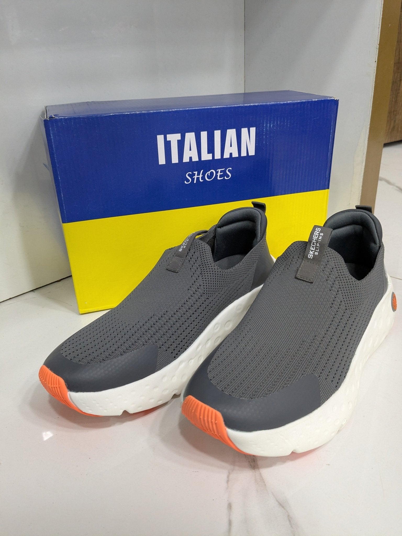 IT - 41 Skechers Style Shoes – Dark Grey - Italian Shoes