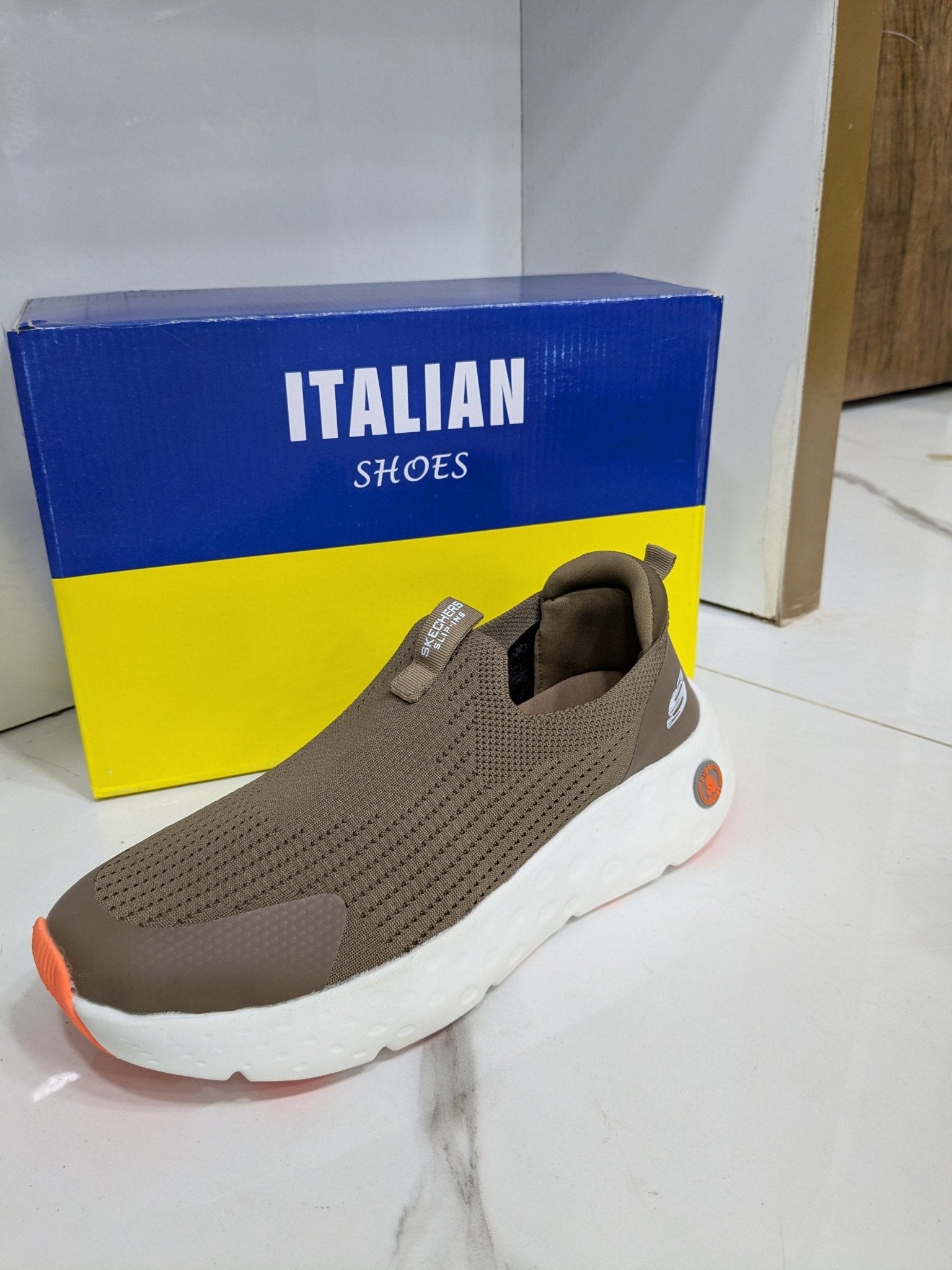 IT - 42 Skechers Style Shoes – Light Brown - Italian Shoes