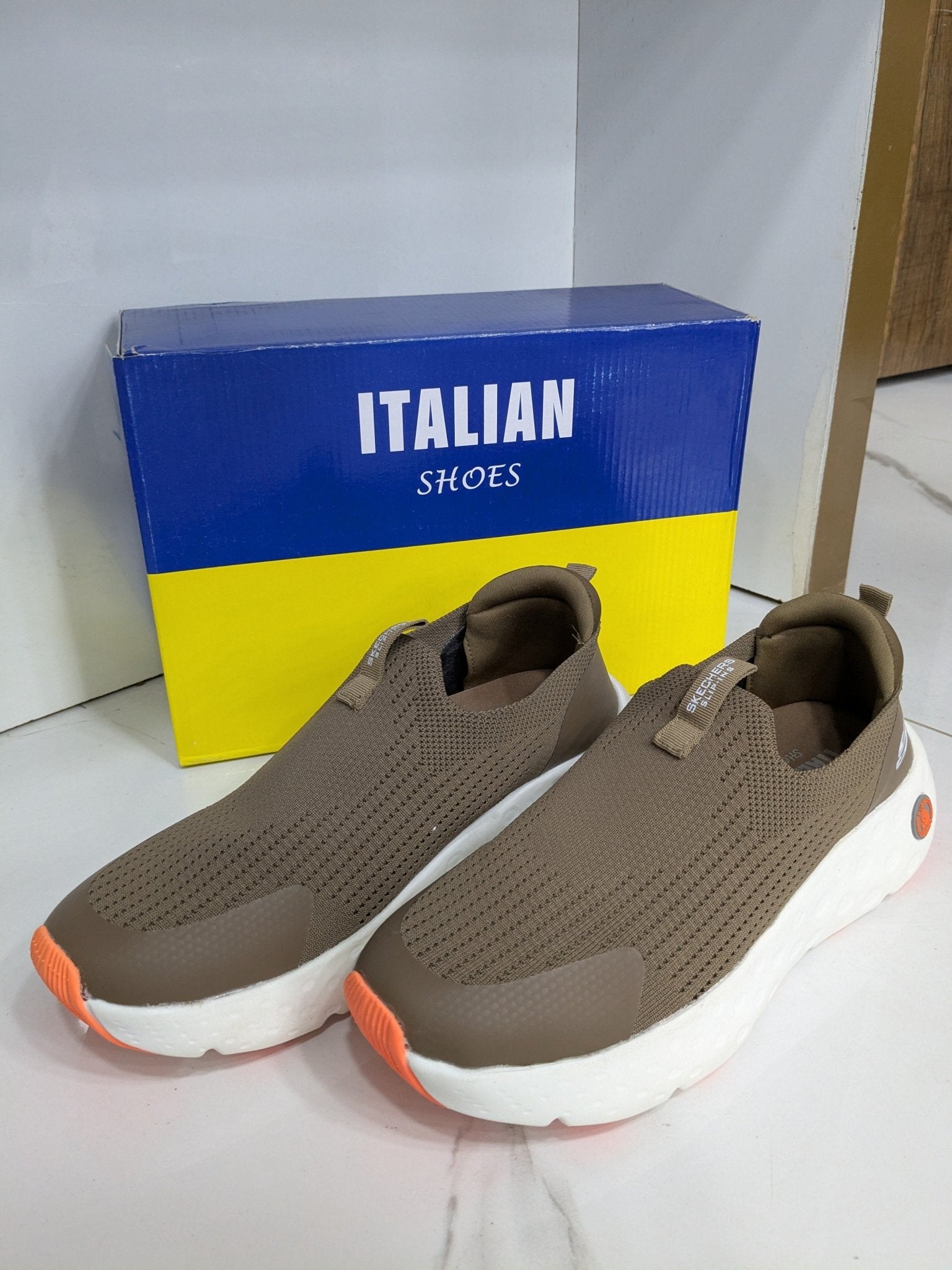IT - 42 Skechers Style Shoes – Light Brown - Italian Shoes