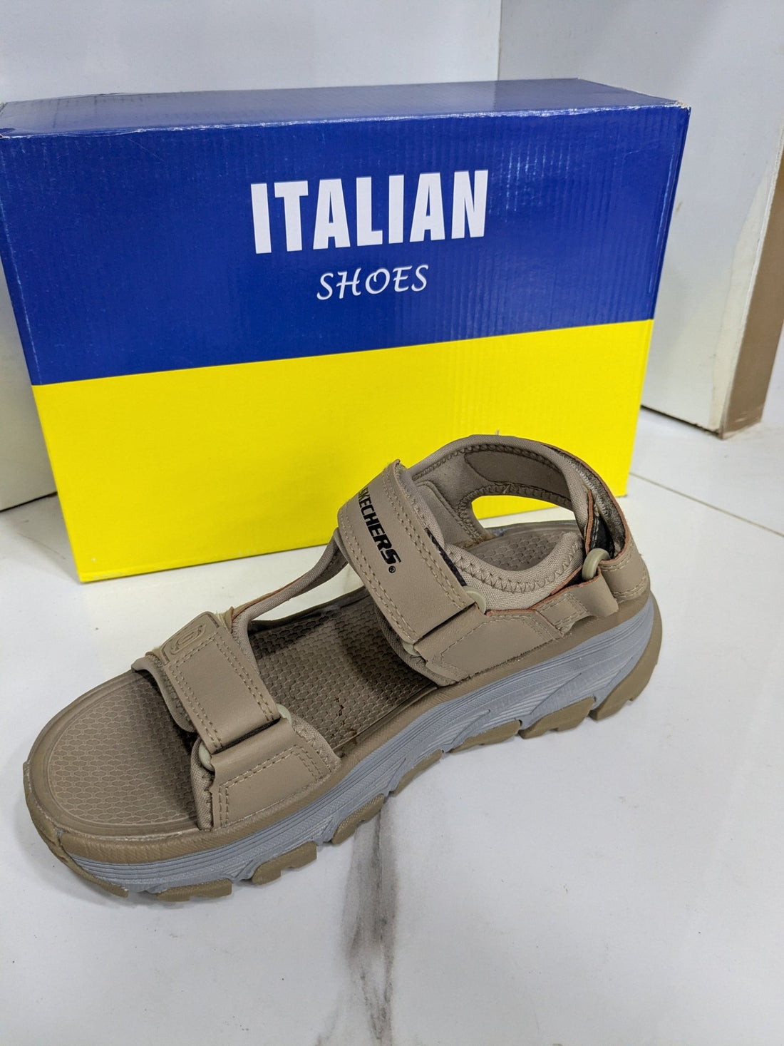 IT - 47 Skechers Trekker Sandal – light Brown - Italian Shoes