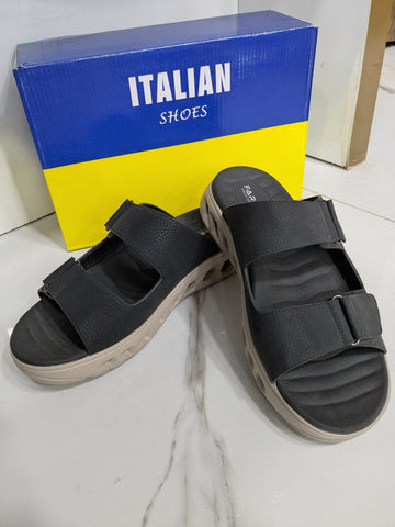 IT - 52 Comfort Slide – Dark Grey - Italian Shoes