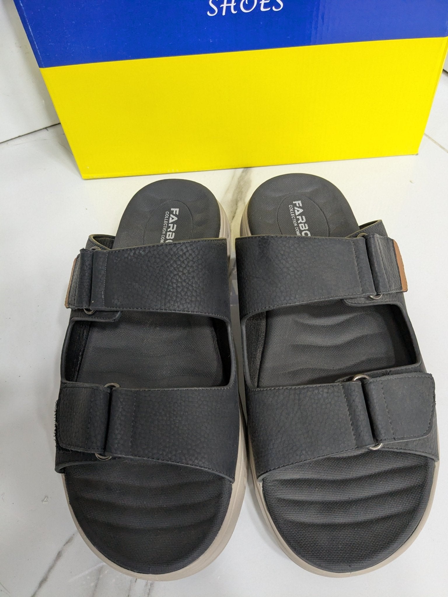 IT - 52 Comfort Slide – Dark Grey - Italian Shoes