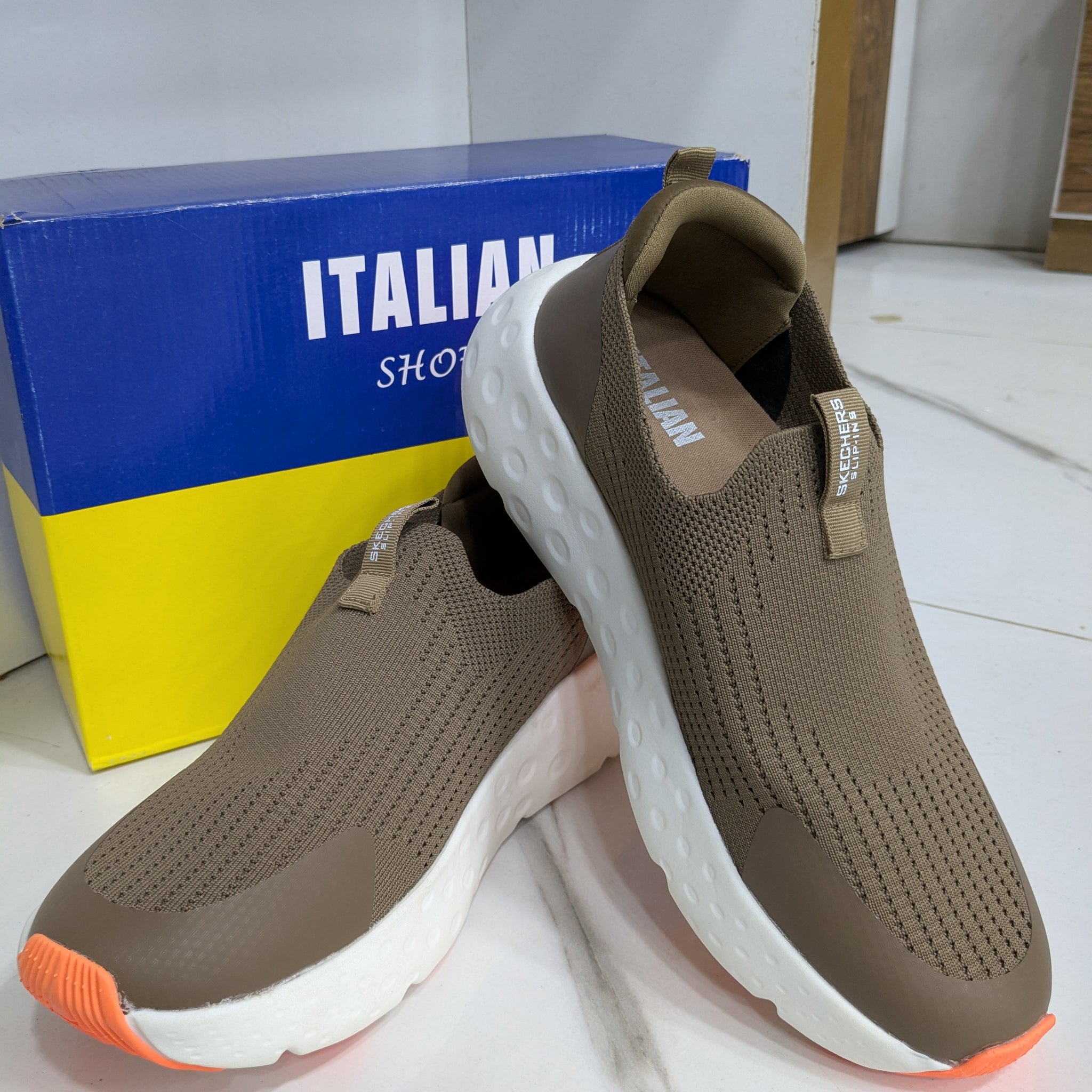 IT-42 Skechers Style Shoes – Light Brown