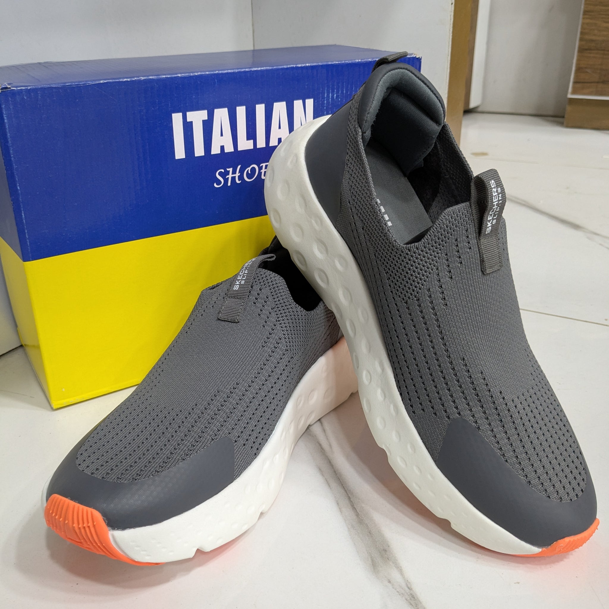 IT-41 Skechers Style Shoes – Dark Grey
