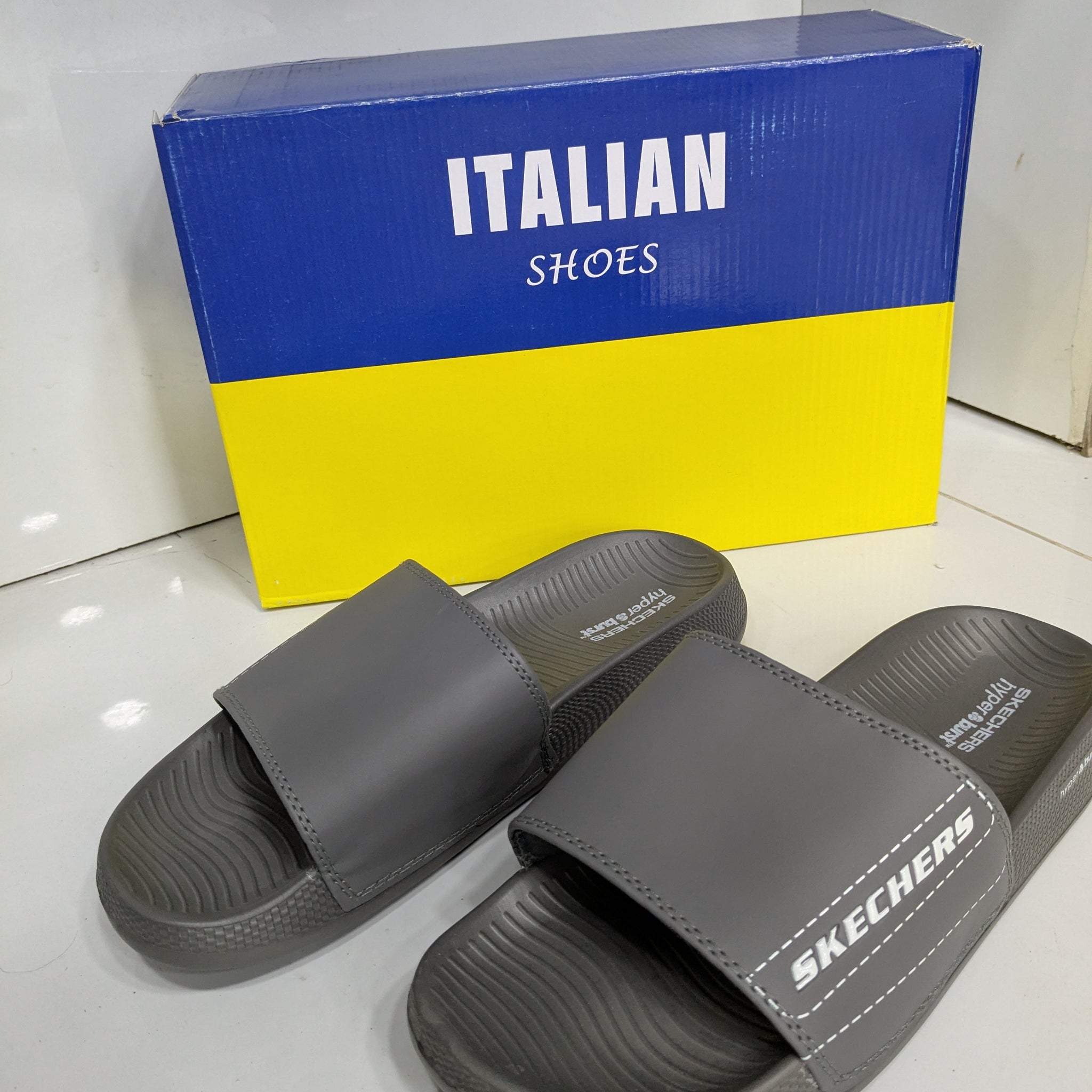 IT-54 Skechers Slide – Dark Grey